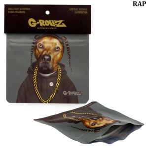 G-ROLLZ | 3.5 x 3in Smell proof Bags - 25 Bags/10pcs in Display - [PR4025]